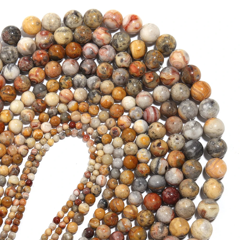 1Strand Natural Stone Jade Beads Loose Smooth Spacer Beads for Jewelry Making Diy Bracelet Necklace Accessories Wholesale