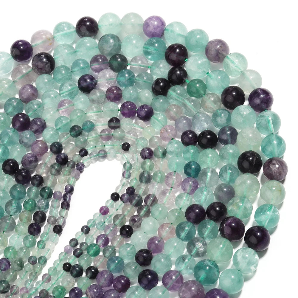 1Strand Natural Stone Jade Beads Loose Smooth Spacer Beads for Jewelry Making Diy Bracelet Necklace Accessories Wholesale