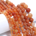 Natural Stone 4 6 8 10 12mm Round Tiger Eye Amethyst Agate Jades Stone Spacer Bead For Jewelry Making Diy Bracelet Needlework