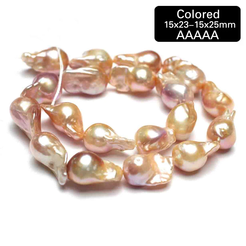 AAAAA High-Quality Baroque Tail-Shaped Natural Pearl Semi-Finished Beads for Jewelry Making DIY Necklace Bracelet Accessories