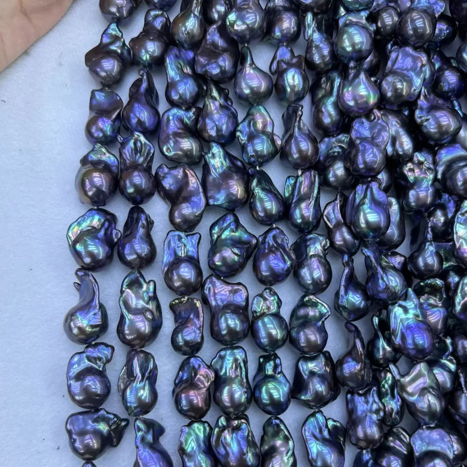 AAAAA High-Quality Baroque Tail-Shaped Natural Pearl Semi-Finished Beads for Jewelry Making DIY Necklace Bracelet Accessories