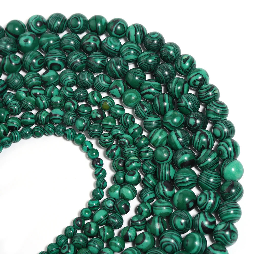 1Strand Natural Stone Jade Beads Loose Smooth Spacer Beads for Jewelry Making Diy Bracelet Necklace Accessories Wholesale