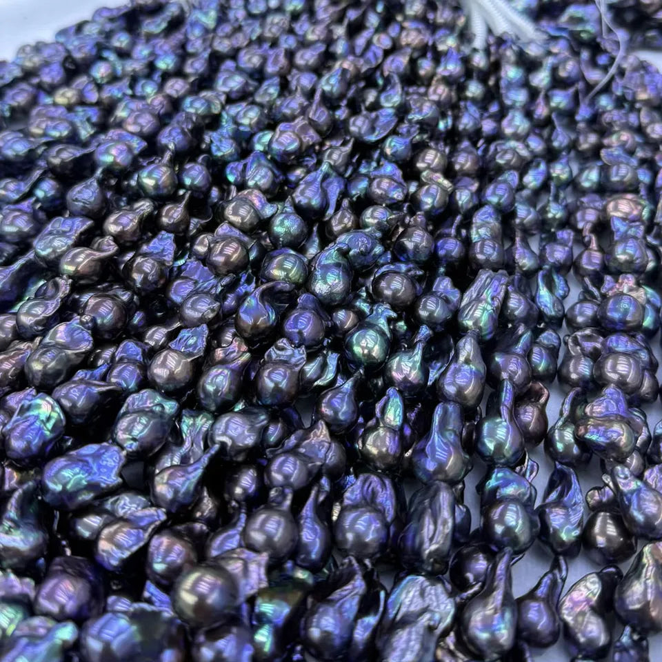 AAAAA High-Quality Baroque Tail-Shaped Natural Pearl Semi-Finished Beads for Jewelry Making DIY Necklace Bracelet Accessories