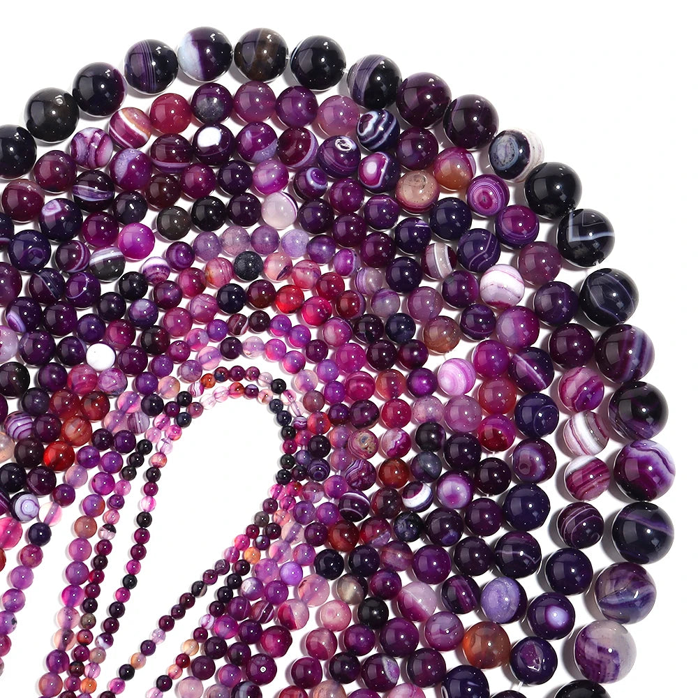 1Strand Natural Stone Jade Beads Loose Smooth Spacer Beads for Jewelry Making Diy Bracelet Necklace Accessories Wholesale