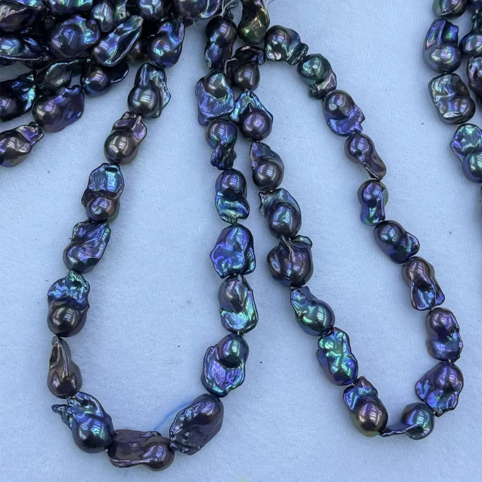 AAAAA High-Quality Baroque Tail-Shaped Natural Pearl Semi-Finished Beads for Jewelry Making DIY Necklace Bracelet Accessories