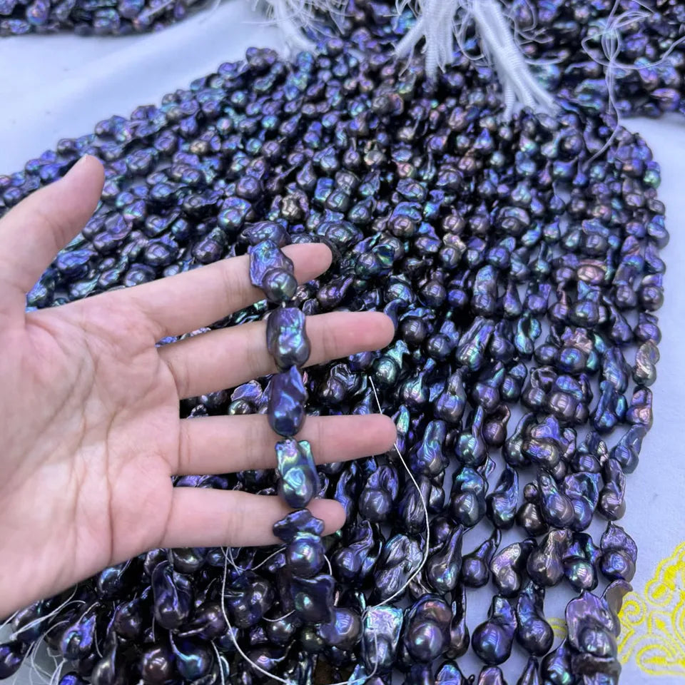 AAAAA High-Quality Baroque Tail-Shaped Natural Pearl Semi-Finished Beads for Jewelry Making DIY Necklace Bracelet Accessories